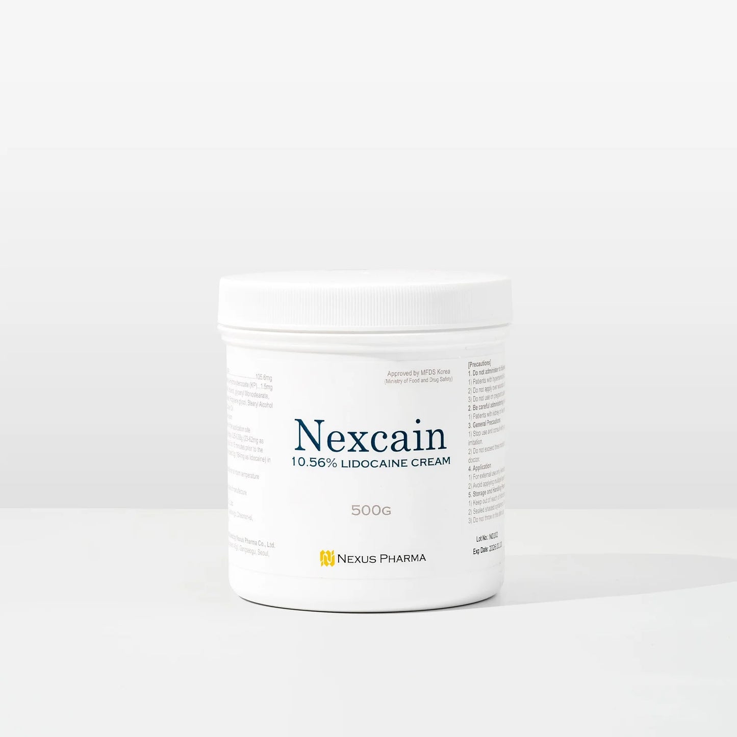 Nexcain Numbing Cream 10.56% Korean