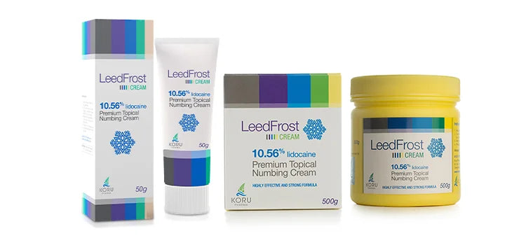 LeedFrost Numbing Cream 10.56% Korean